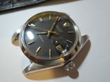 Authentic ROLEX Vintage OysterDate Black Dial 6694 Hand Winding Watch