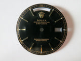 Authentic ♛ ROLEX ♛ Watch Day Date Black Dial