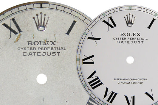 Rolex shop dial refinishing