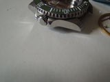 High Quality Stainless Steel Green Submariner Watch Case For ETA 2824 Movement