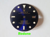 Watch Dial Restoration Refinishing Service For Rolex Custom Submariner Dial