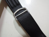 Original Cartier Roadster 20mm Black Watch Band Leather Strap With Buckle